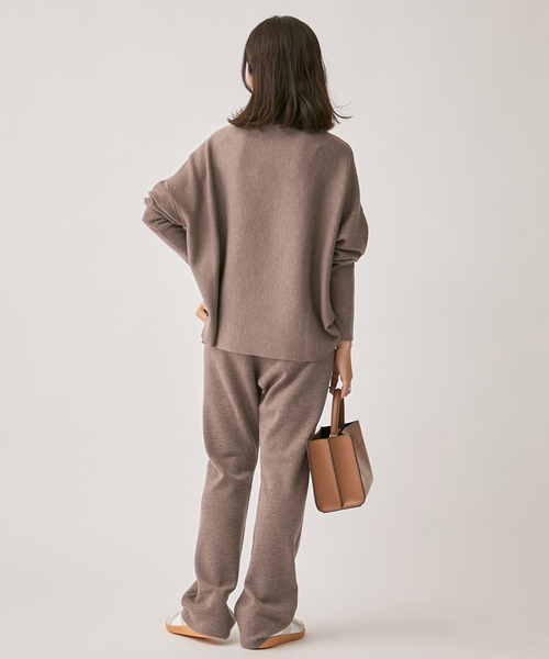 VERMEIL par iena(ヴェルメイユパーイエナ)の「《追加》ミラノリブ パンツ(その他パンツ・レディース・ブラック/ブラウン・36/38)」の18枚目の写真