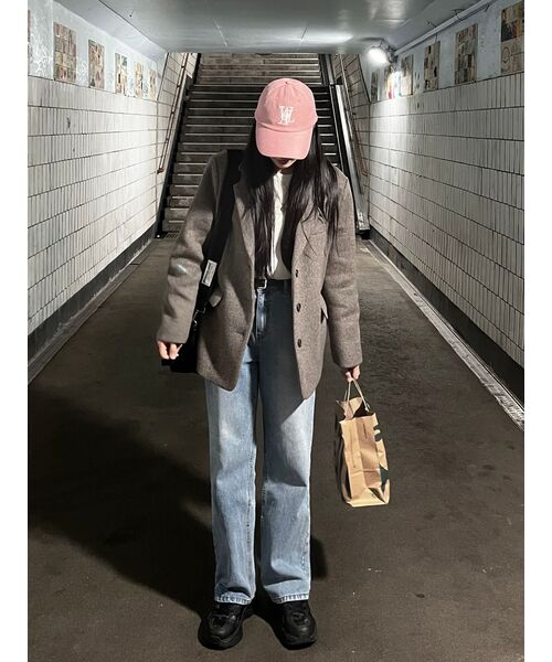MUSINSA STANDARD WOMAN（ムシンサスタンダードウーマン）の「ウィメンズベーシッククルーネックTシャツ[クリーム]（Tシャツ/カットソー・レディース・その他・SMALL/MEDIUM/LARGE/X-LARGE/X-SMALL）」の11枚目の写真