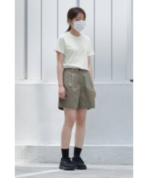 MUSINSA STANDARD WOMAN（ムシンサスタンダードウーマン）の「ウィメンズベーシッククルーネックTシャツ[クリーム]（Tシャツ/カットソー・レディース・その他・SMALL/MEDIUM/LARGE/X-LARGE/X-SMALL）」の17枚目の写真