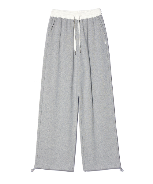 YOUHEE（ユヒ）の「YOUHEE SYMBOL JERSEY TROUSER MELANGE GREY（スウェットパンツ・レディース・その他・FREE）」の2枚目の写真