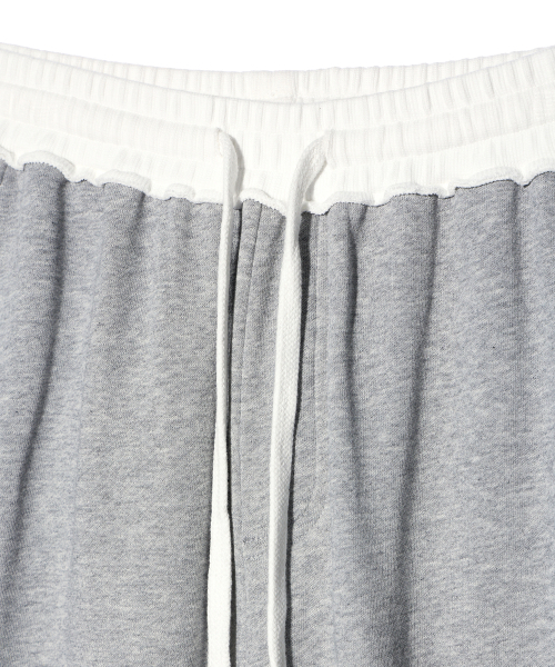 YOUHEE（ユヒ）の「YOUHEE SYMBOL JERSEY TROUSER MELANGE GREY（スウェットパンツ・レディース・その他・FREE）」の4枚目の写真