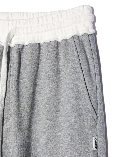 YOUHEE（ユヒ）の「YOUHEE SYMBOL JERSEY TROUSER MELANGE GREY（スウェットパンツ・レディース・その他・FREE）」の5枚目の写真