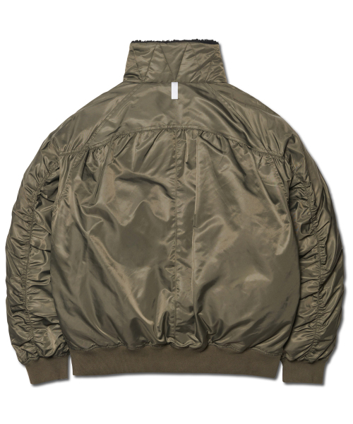 NOMANUAL（NOMANUAL）の「K.L BOMBER JACKET - KHAKI（ブルゾン・レディース・その他・LARGE/X-LARGE/MEDIUM/SMALL）」の4枚目の写真