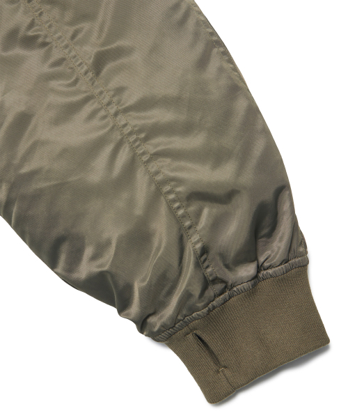 NOMANUAL（NOMANUAL）の「K.L BOMBER JACKET - KHAKI（ブルゾン・レディース・その他・LARGE/X-LARGE/MEDIUM/SMALL）」の5枚目の写真