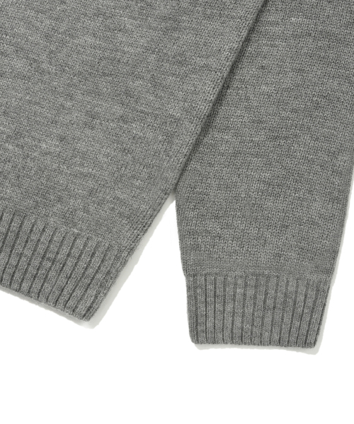 Wacky WiLLy(ワッキーウィリー)の「ワンポイントプルオーバーニットグレー(ニット/セーター・レディース・その他・SMALL/MEDIUM/LARGE/X-LARGE)」の6枚目の写真