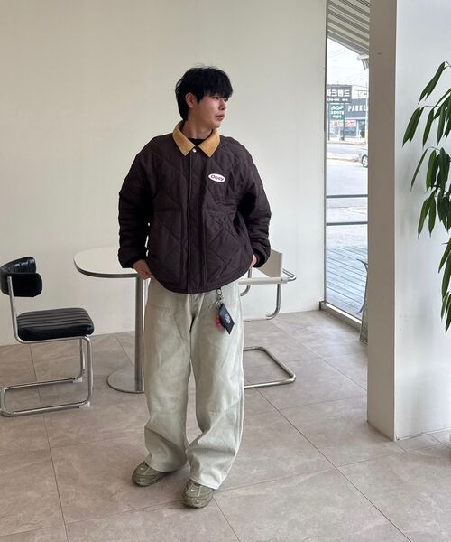 XERO(ゼロ)の「ダブルニー バイオウォッシュ オーバーパンツ(その他パンツ・メンズ・カーキ/ブラック/ベージュ・MEDIUM/LARGE/X-LARGE)」の4枚目の写真
