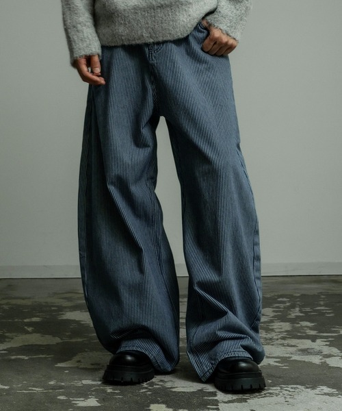 Crownor（クラウノアー）の「パンツ（デニムパンツ・メンズ・ブラック/ブルー・MEDIUM/LARGE）」の7枚目の写真