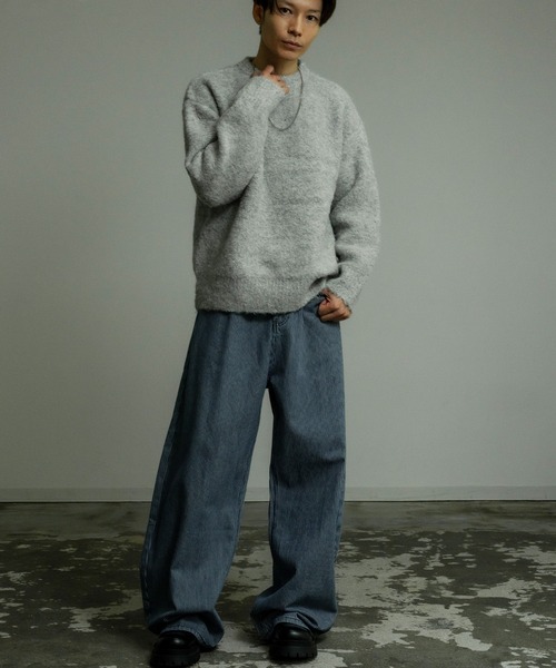 Crownor（クラウノアー）の「パンツ（デニムパンツ・メンズ・ブラック/ブルー・MEDIUM/LARGE）」の10枚目の写真