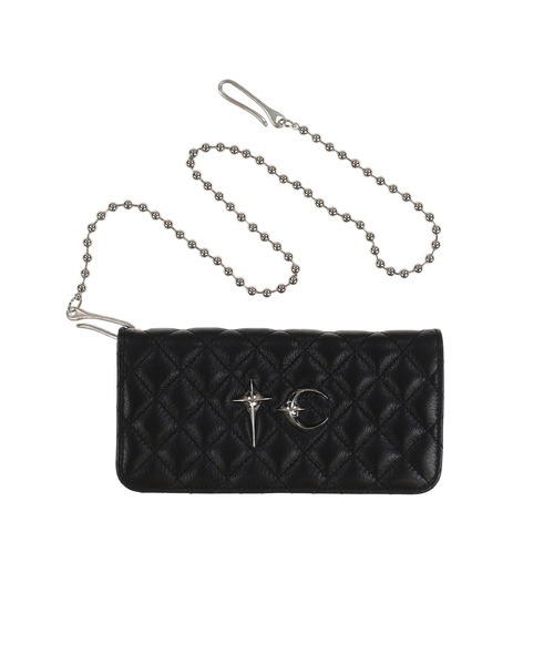 CHOPPER QUILTED LONG WALLET