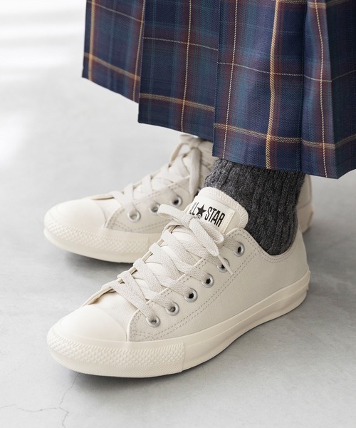 CONVERSE(コンバース)の「CONVERSE コンバース ALL STAR ARMY’S OX オールスター アーミーズ ローカット スニーカー(スニーカー・レディース・グレー/ネイビー/ベージュ系・22.0cm/22.5cm/23.0cm/23.5cm/24.0cm/24.5cm/25.0cm/25.5cm/26.0cm)」の1枚目の写真