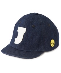  J.J camp（ジェイジェイキャンプ）の「J.J camp デニムキャップ オールシーズン ワンポイント j-bo（キャップ）」
