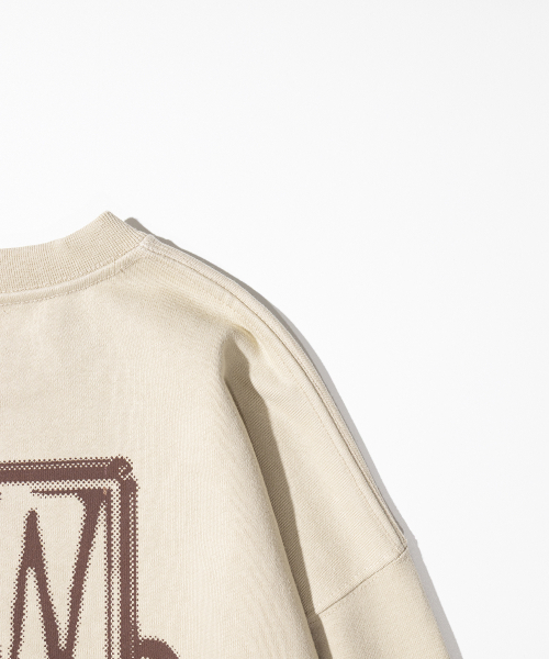 MASSNOUN（マスノウン）の「DWMU オーバーサイズ ヘビースウェット Tシャツ MFTCR002-CR（スウェット・レディース・その他・MEDIUM/SMALL）」の7枚目の写真