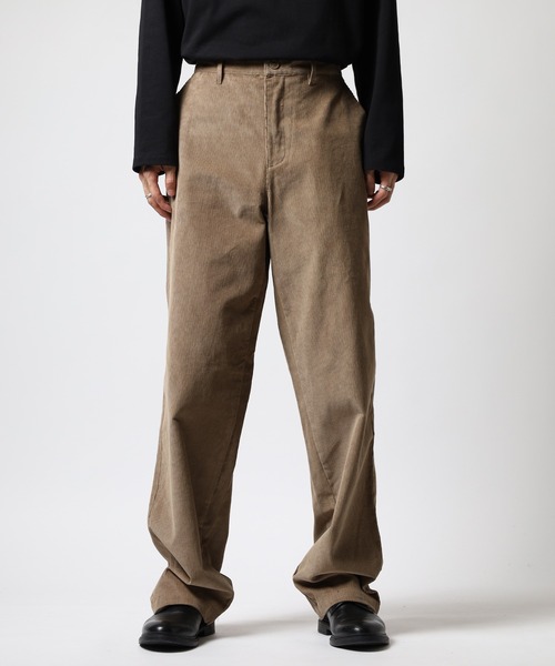 GUESS JEANS(ゲスジーンズ)の「GUESS JEANS WIDE LEG CHINO ワイドレッグチノパンツ(チノパンツ・メンズ・テラコッタ/ダークインディゴブルー・30/31/34/32/33)」の12枚目の写真