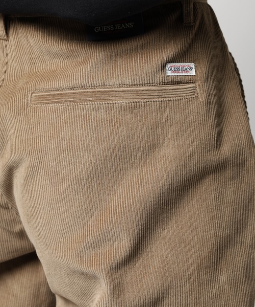 GUESS JEANS(ゲスジーンズ)の「GUESS JEANS WIDE LEG CHINO ワイドレッグチノパンツ(チノパンツ・メンズ・テラコッタ/ダークインディゴブルー・30/31/34/32/33)」の7枚目の写真