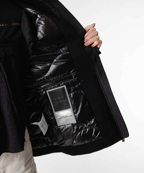TATRAS(タトラス)の「TATRAS ONONIS JACKET タトラス オノニス ダウンジャケット(ダウンジャケット/コート・レディース・ブラック・3/2/4/1)」の13枚目の写真