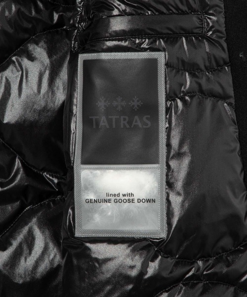 TATRAS(タトラス)の「TATRAS ONONIS JACKET タトラス オノニス ダウンジャケット(ダウンジャケット/コート・レディース・ブラック・3/2/4/1)」の6枚目の写真