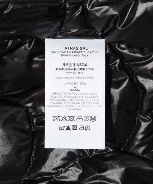 TATRAS(タトラス)の「TATRAS ONONIS JACKET タトラス オノニス ダウンジャケット(ダウンジャケット/コート・レディース・ブラック・3/2/4/1)」の7枚目の写真