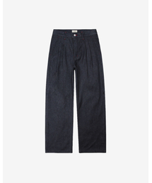 sortie（ソルティ）の「570 Wide Denim Trousers (Blue)（デニムパンツ）」