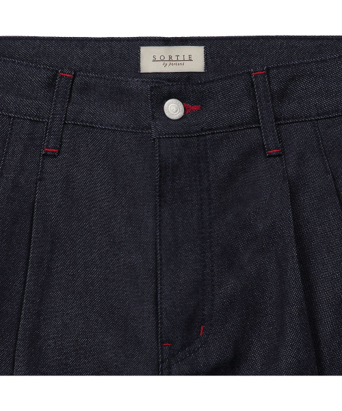 sortie(ソルティ)の「570 Wide Denim Trousers (Blue)(デニムパンツ・メンズ・その他・SMALL/MEDIUM/LARGE)」の2枚目の写真