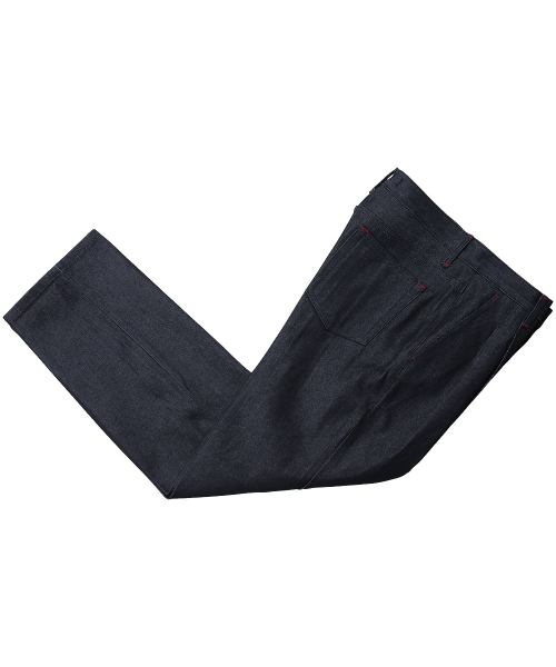 sortie(ソルティ)の「570 Wide Denim Trousers (Blue)(デニムパンツ・メンズ・その他・SMALL/MEDIUM/LARGE)」の4枚目の写真