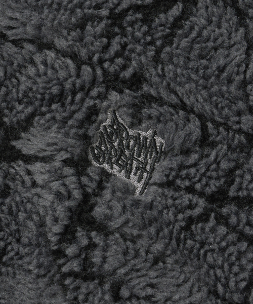 BROWNBREATH（ブラウンブレス）の「SPRAWL FLEECE PATTERN JACKET - CHARCOAL（その他アウター・レディース・その他・SMALL/MEDIUM/LARGE/X-LARGE）」の4枚目の写真