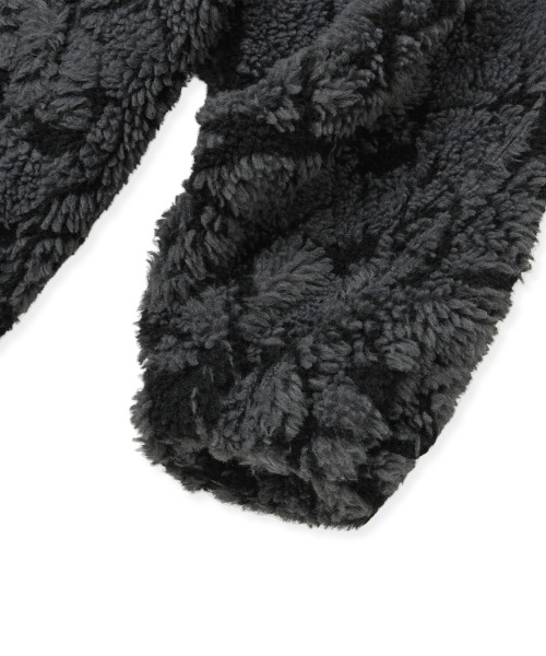 BROWNBREATH（ブラウンブレス）の「SPRAWL FLEECE PATTERN JACKET - CHARCOAL（その他アウター・レディース・その他・SMALL/MEDIUM/LARGE/X-LARGE）」の5枚目の写真