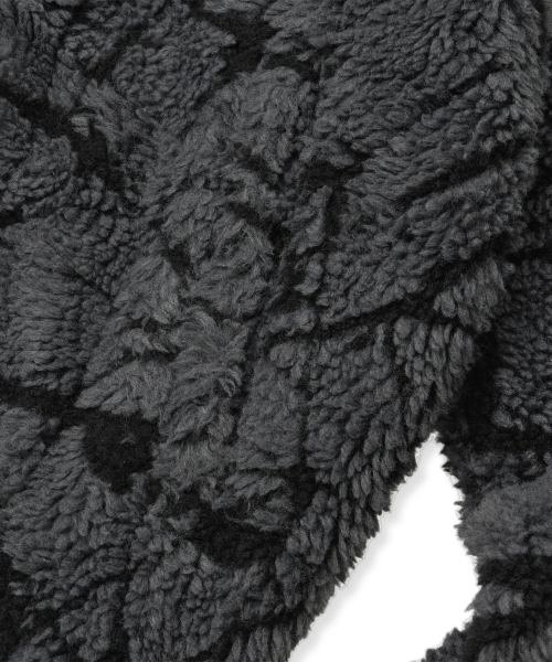 BROWNBREATH（ブラウンブレス）の「SPRAWL FLEECE PATTERN JACKET - CHARCOAL（その他アウター・レディース・その他・SMALL/MEDIUM/LARGE/X-LARGE）」の6枚目の写真