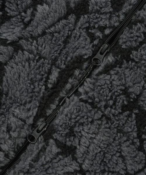 BROWNBREATH（ブラウンブレス）の「SPRAWL FLEECE PATTERN JACKET - CHARCOAL（その他アウター・レディース・その他・SMALL/MEDIUM/LARGE/X-LARGE）」の7枚目の写真