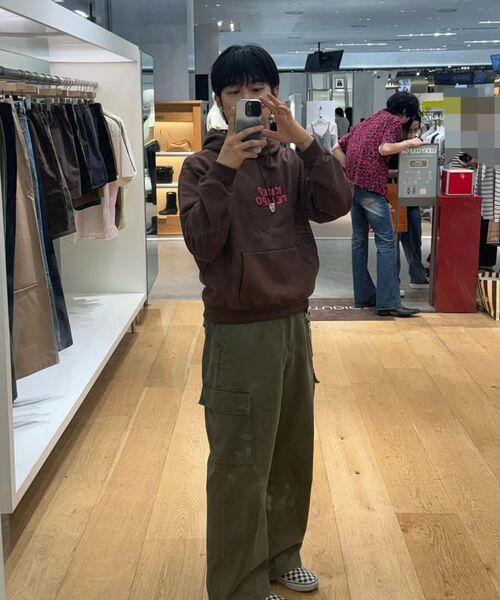 ROLLINGSTUDIOS(ローリングスタジオ)の「SOFT COTTON HOODIE DARK BROWN(パーカー・メンズ・その他・SMALL/MEDIUM/LARGE)」の4枚目の写真