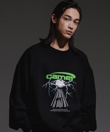 CAMEL WORK（キャメルワーク）の「カメルエイリアンスウェットシャツ(ブラック)（スウェット）」