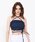 SETSETSET�i�Z�b�g�Z�b�g�Z�b�g�j�́uSIGNATURE CROSSOVER DENIM TANK TOP BLUE�i���̑��g�b�v�X�j�v�b���̑�