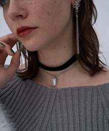 HARE | ベロアチェーンチョーカー(HARE)(チョーカー)