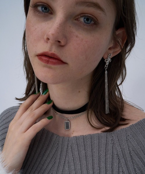 HARE（ハレ）の「ベロアチェーンチョーカー(HARE)（チョーカー・レディース・ブラック・FREE）」の14枚目の写真