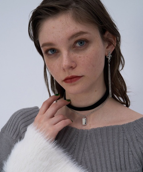 HARE（ハレ）の「ベロアチェーンチョーカー(HARE)（チョーカー・レディース・ブラック・FREE）」の13枚目の写真