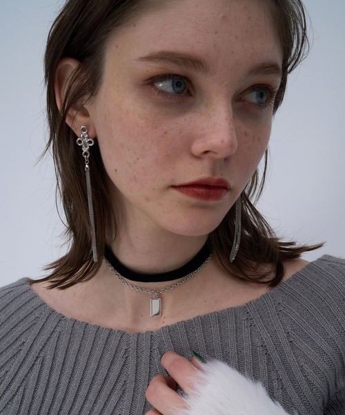 HARE（ハレ）の「ベロアチェーンチョーカー(HARE)（チョーカー・レディース・ブラック・FREE）」の12枚目の写真