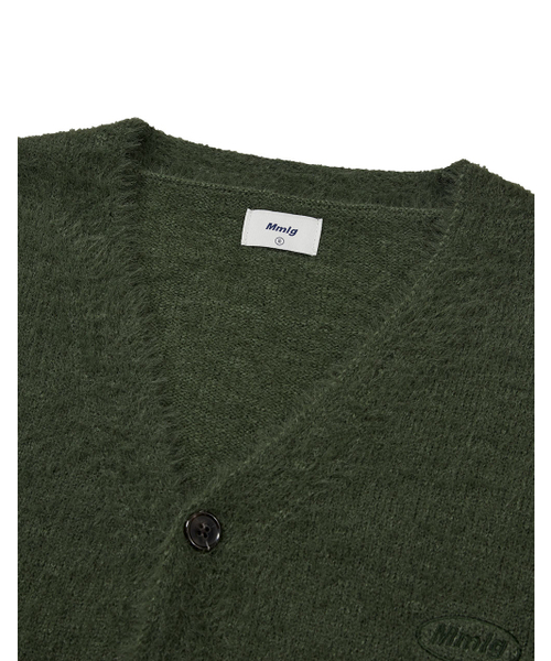 MMLG（エムエムエルジー）の「[Mmlg] MENDED PLAY CARDIGAN (GREEN)（カーディガン/ボレロ・レディース・その他・SMALL/MEDIUM/LARGE/X-LARGE）」の3枚目の写真