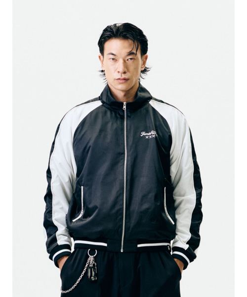 セール】リバーシブルハイネックスーベニアジャケット（ブラック