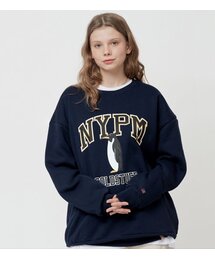 NP STUDIO（エヌピースタジオ）の「フィーダーズグラフィックオーバーサイズスウェットシャツネイビー（スウェット）」