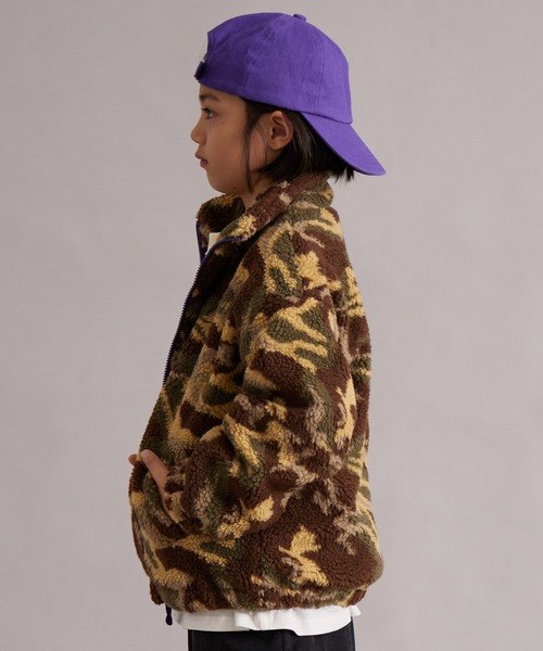 PAIRMANON STREET（ペアマノンストリート）の「ジャガードボアジャケット 総柄 【PAIRMANON STREET】（ブルゾン・キッズ・ブラック系その他/アイボリー/ブラック/ブラウン・100/110/120/130/140/150/160/90）」の17枚目の写真