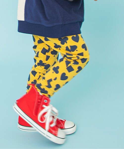 BREEZE(ブリーズ)の「【26春新作】DAISUKI総柄パンツ(その他パンツ・キッズ・チェック/インディゴブルー/その他3/ラベンダー/ネイビー/オレンジ/イエロー/ブラウン/ダークブラウン/グリーン/ピンク/レッド/ブラック/カーキ/ブルー/オフホワイト/ターコイズブルー・70/80/90/100/110/120/130)」の12枚目の写真