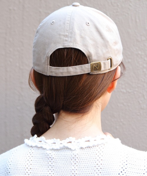 THE SHINZONE(ザ シンゾーン)の「THE SHINZONE/シンゾーン ジャズグルーブキャップ JAZZ GROOVE CAP 26SMSIT04(キャップ・レディース・ベージュ/ネイビー・FREE)」の3枚目の写真