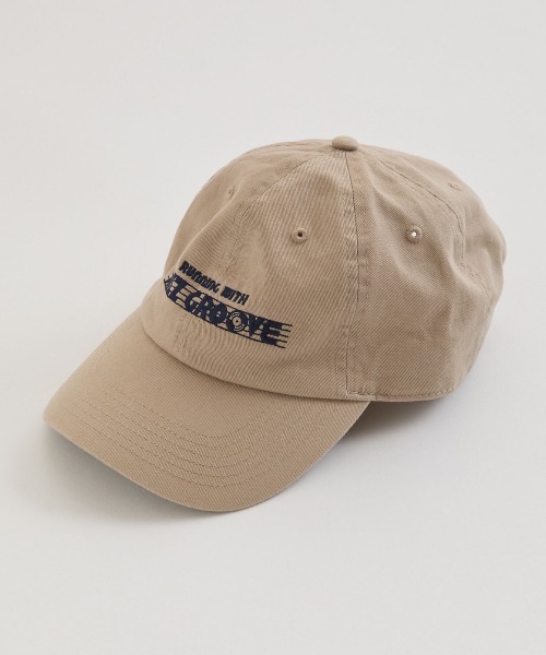 THE SHINZONE(ザ シンゾーン)の「THE SHINZONE/シンゾーン ジャズグルーブキャップ JAZZ GROOVE CAP 26SMSIT04(キャップ・レディース・ベージュ/ネイビー・FREE)」の5枚目の写真
