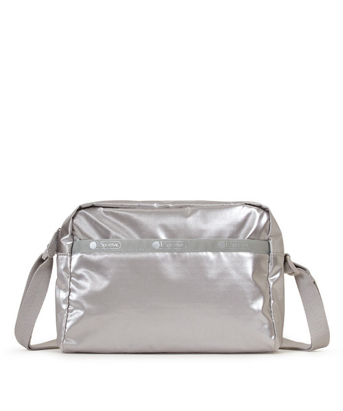 LeSportsac（レスポートサック）の「DANIELLA CROSSBODY フロストシルバーシャイン（ショルダーバッグ・レディース・シルバー・FREE）」の5枚目の写真