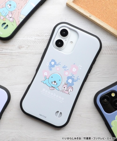 M-factory（エムファクトリー）の「iPhone17 ケース iPhone16 iPhone15 iPhone14 iPhone13 ケース ぼのぼの「耐衝撃ケース」（スマホケース/カバー・レディース・D/A/B/C・iPhone 17/iPhone 16/iPhone 13/14/15）」の3枚目の写真