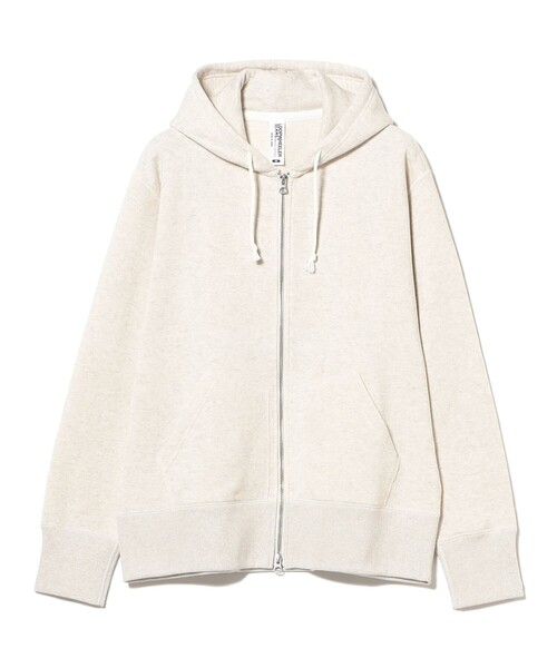LOOPWHEELER(ループウィラー)の「【別注】LOOPWHEELER / Sweat Zip Hoody(パーカー・メンズ・ライトグレー/ブラック/ネイビー/ナチュラル・SMALL/MEDIUM/LARGE/X-LARGE)」の8枚目の写真