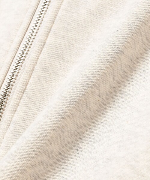 LOOPWHEELER(ループウィラー)の「【別注】LOOPWHEELER / Sweat Zip Hoody(パーカー・メンズ・ライトグレー/ブラック/ネイビー/ナチュラル・SMALL/MEDIUM/LARGE/X-LARGE)」の10枚目の写真