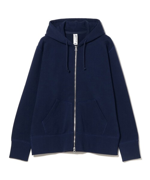 LOOPWHEELER(ループウィラー)の「【別注】LOOPWHEELER / Sweat Zip Hoody(パーカー・メンズ・ライトグレー/ブラック/ネイビー/ナチュラル・SMALL/MEDIUM/LARGE/X-LARGE)」の20枚目の写真
