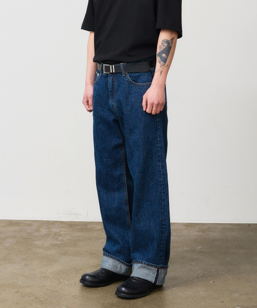 DENMADE(デンメイド)の「DEN0962 セルビッジディープフェード(ワイドフィット)(デニムパンツ・メンズ・その他・S/M/L/XL)」の1枚目の写真