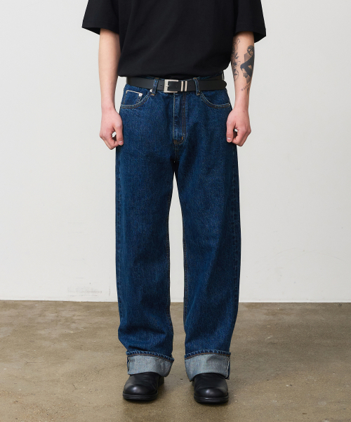 DENMADE(デンメイド)の「DEN0962 セルビッジディープフェード(ワイドフィット)(デニムパンツ・メンズ・その他・S/M/L/XL)」の2枚目の写真