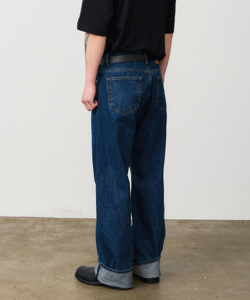 DENMADE(デンメイド)の「DEN0962 セルビッジディープフェード(ワイドフィット)(デニムパンツ・メンズ・その他・S/M/L/XL)」の3枚目の写真